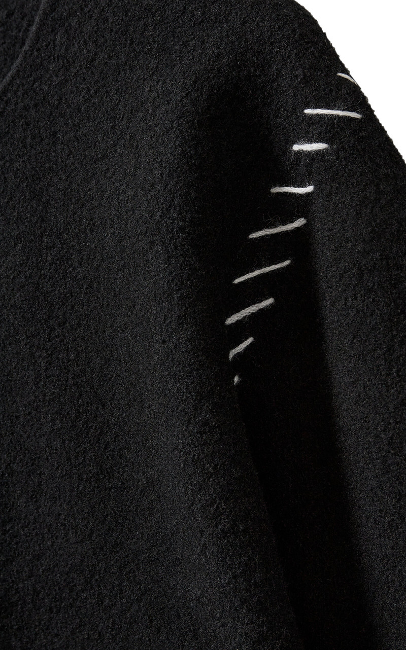 Oslo Oversized Wool Sweater black 3