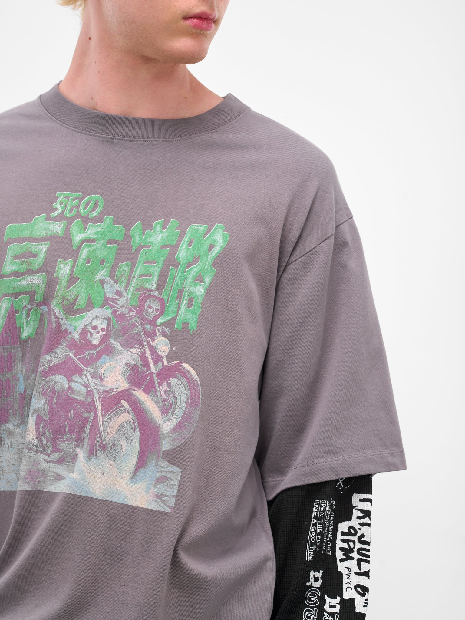 Ghost Rider Layered Double Tee - 4