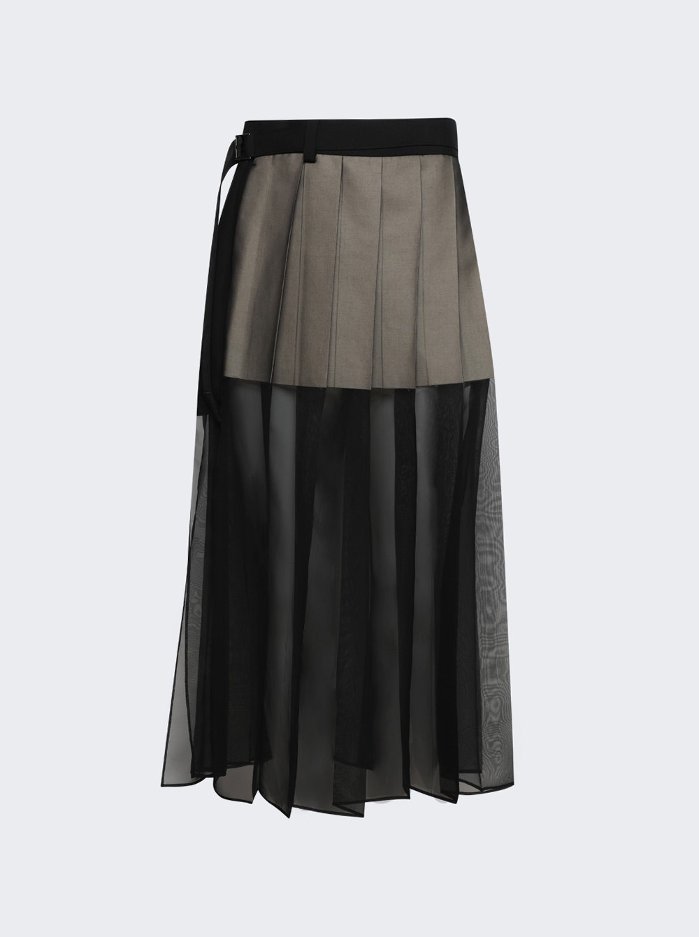 Chiffon Skirt Black - 1