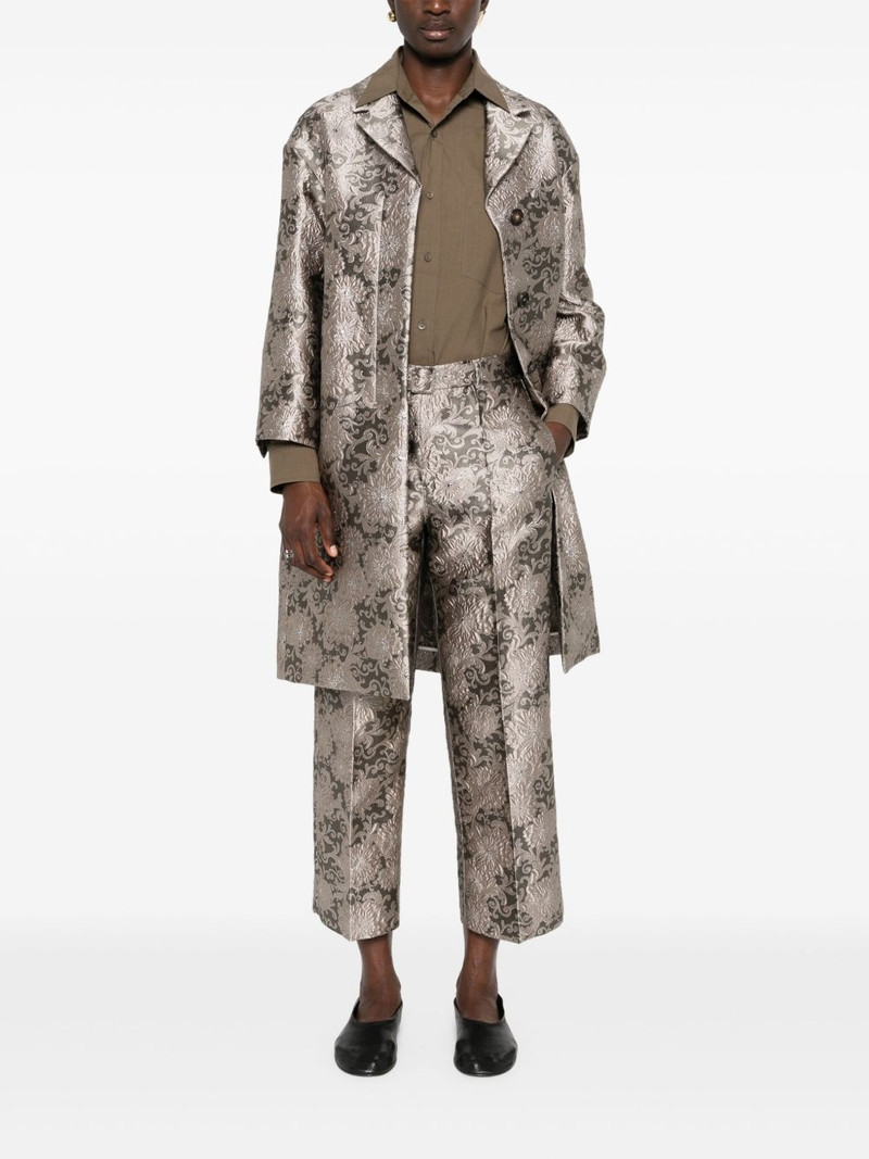 'S Max Mara Effige floral-jacquard coat outlook