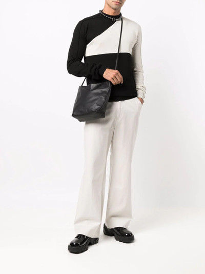 Ann Demeulemeester zipped shoulder bag outlook