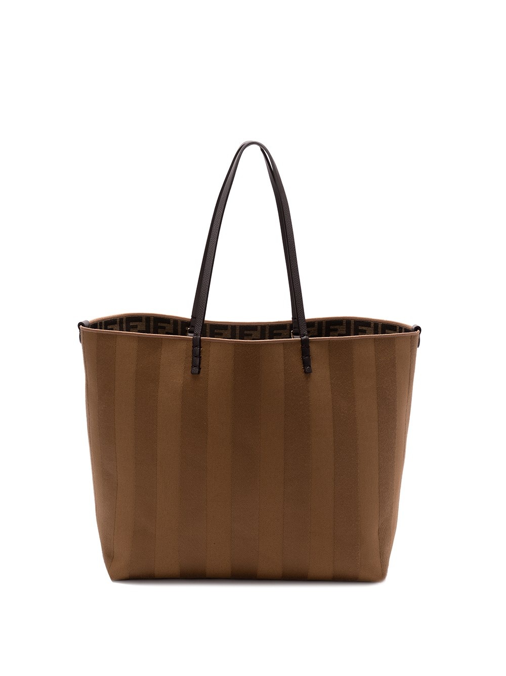 トートバッグ Fendi Reversible Roll Large Shopper Large Roll Fabric Light blue | Fendi