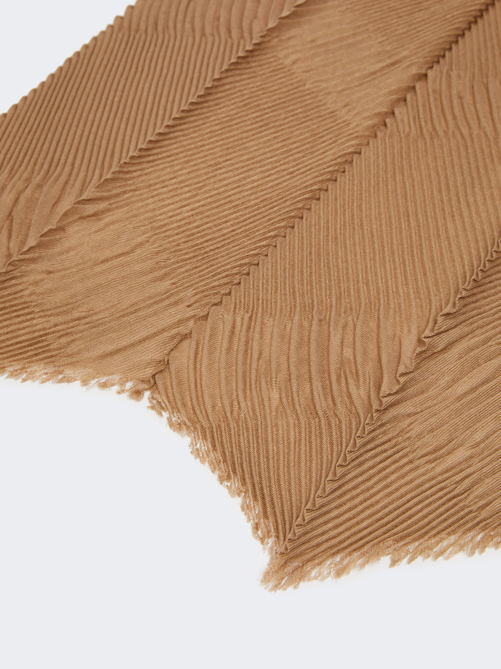 NOME Pleated cashmere stole - 2