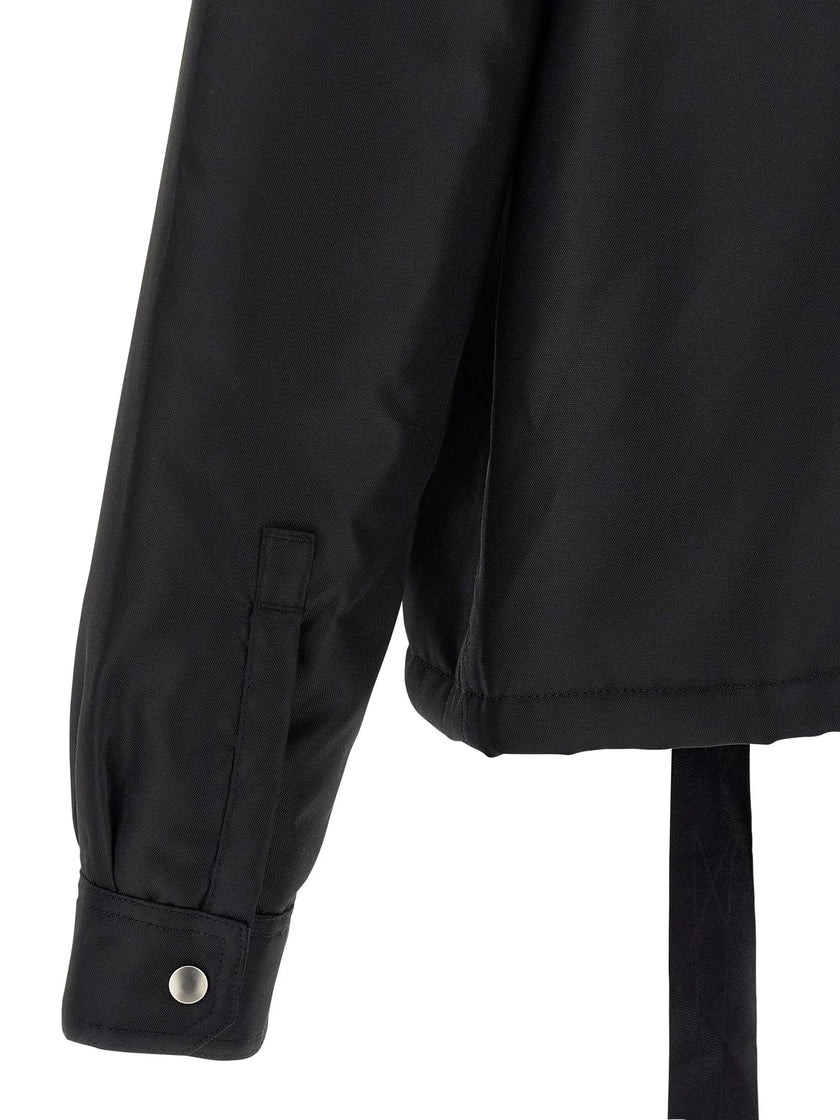 CONCEALED ZIPFRONT JACKET (BLACK) - 4