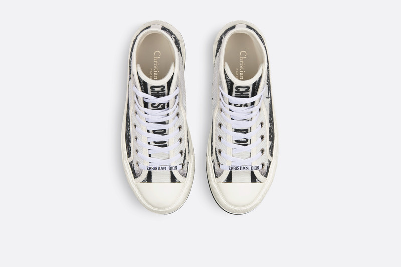 Walk'n'Dior High-Top Platform Sneaker 6