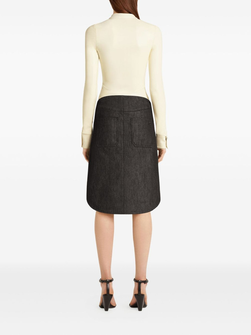 zip-front long-sleeve bodysuit 4