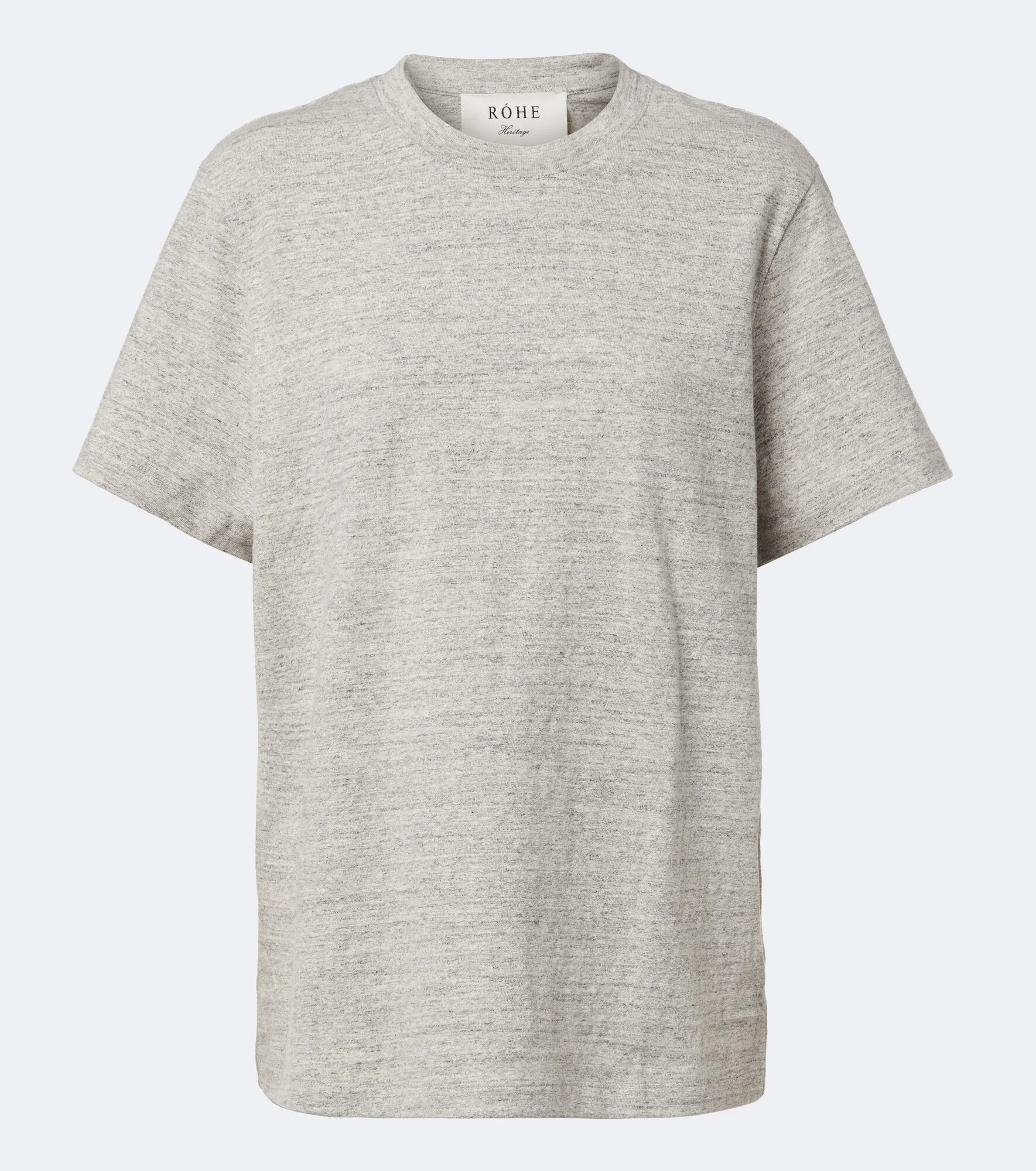 Mouliné cotton jersey T-shirt - 1