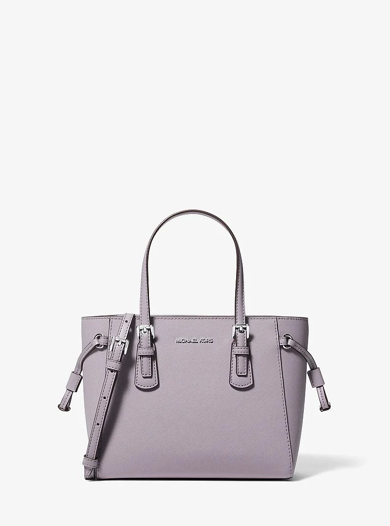 Voyager Extra-Small Pebbled Leather Convertible Crossbody Bag - 1