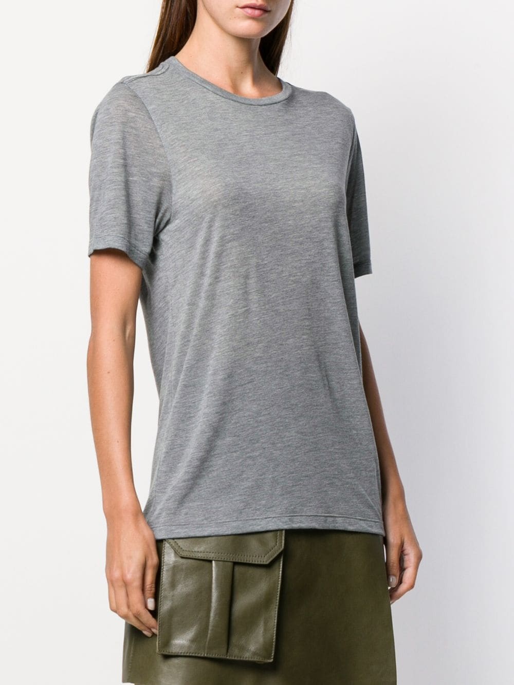 round neck T-shirt - 3