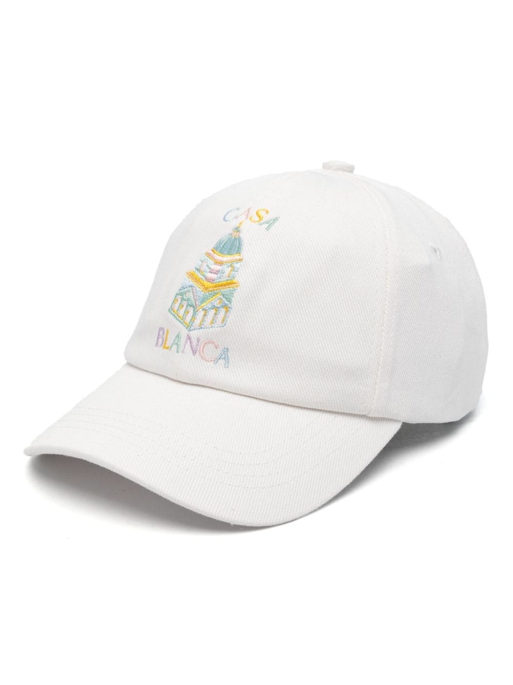 Maison Pastelle embroidered cap - 1