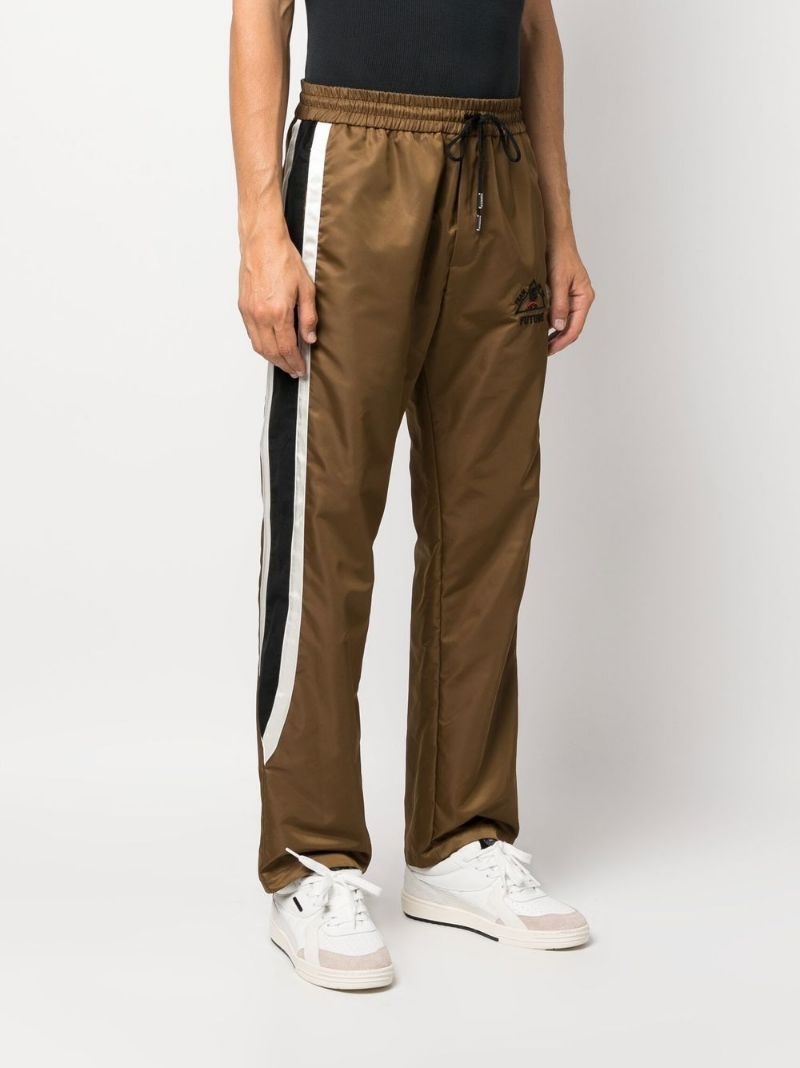 side-stripe track-pants - 3