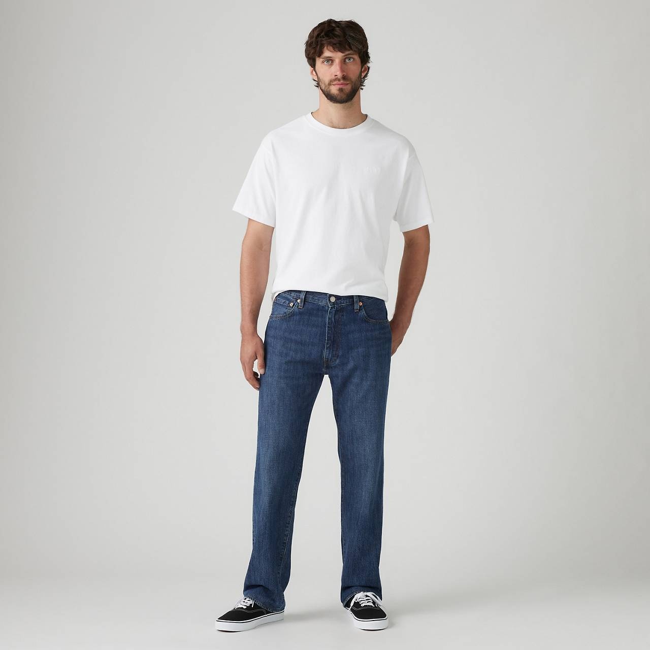555™ RELAXED STRAIGHT LIGHTWEIGHT LINEN DENIM MEN'S JEANS - 2