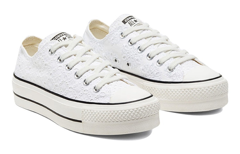 Converse (WMNS) Converse Chuck Taylor All Star Low 'Boho Mix - Embroidered Flowers' 568276C outlook