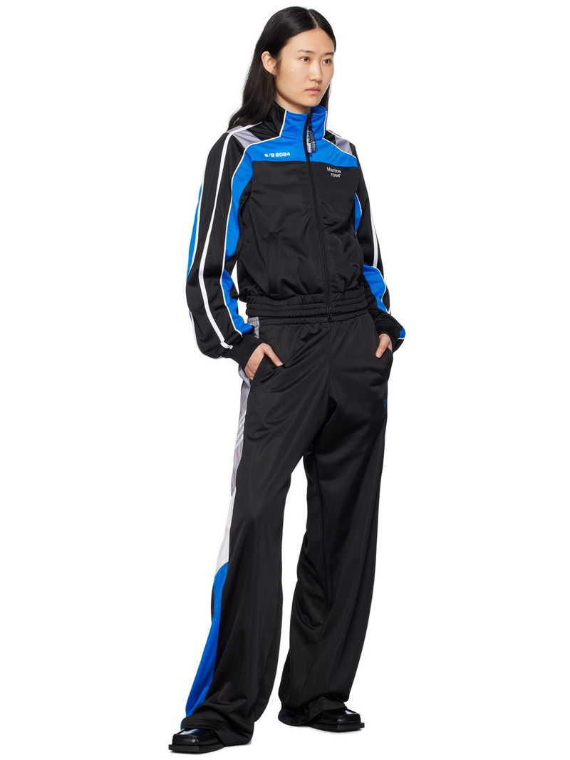 Martine Rose Black Shrunken Track Jacket outlook