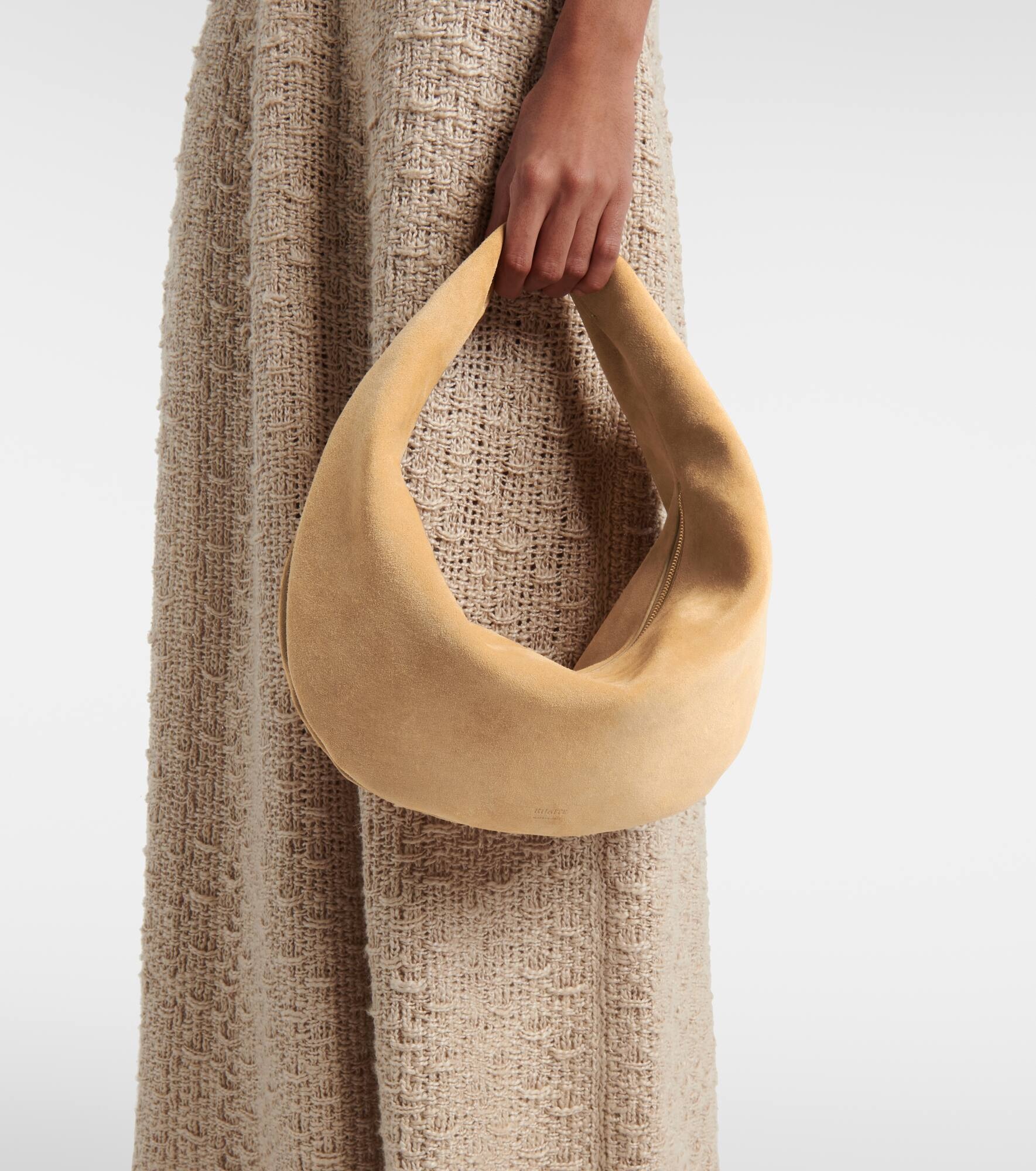 Olivia Medium suede shoulder bag - 2