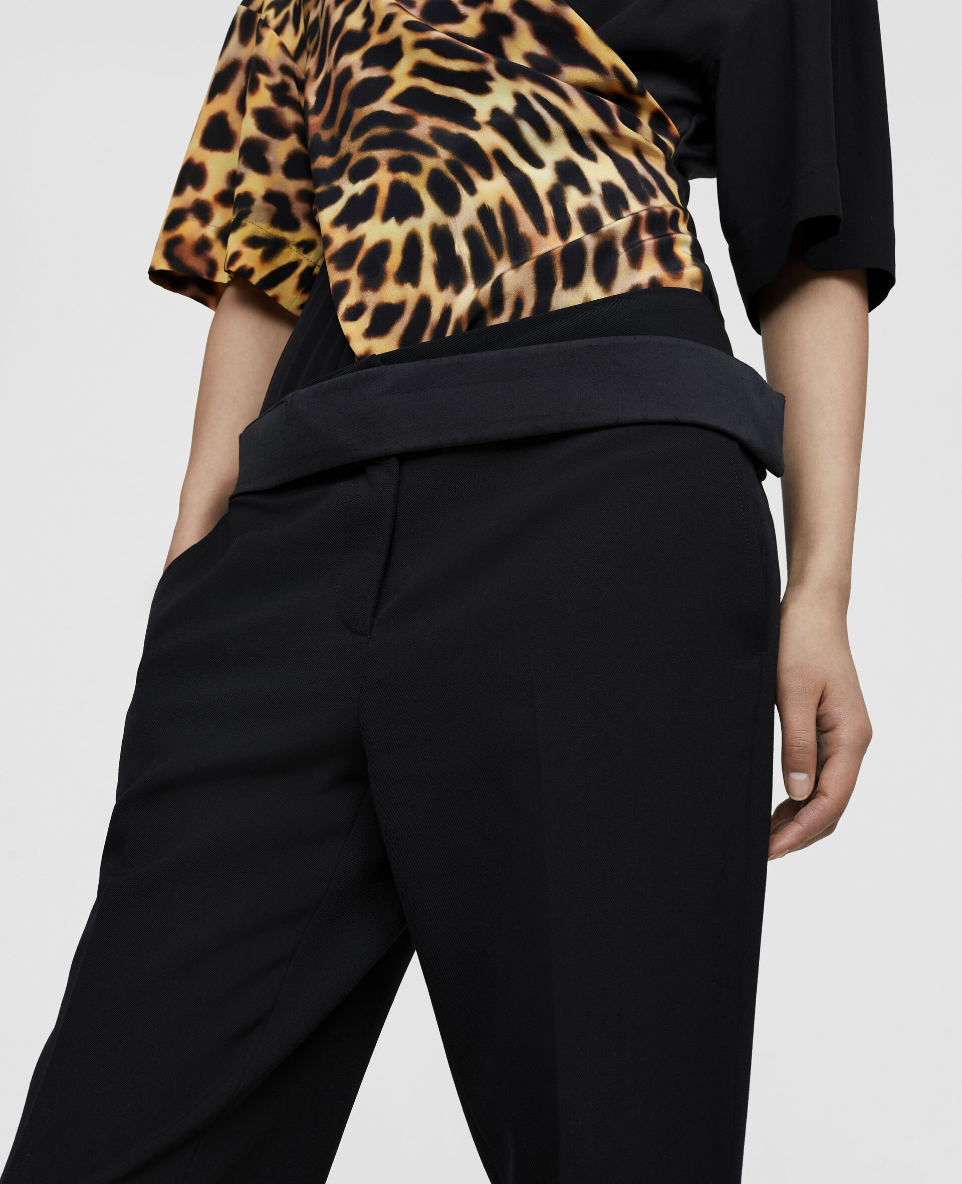 Tailored Twill Dinner Trousers - 4