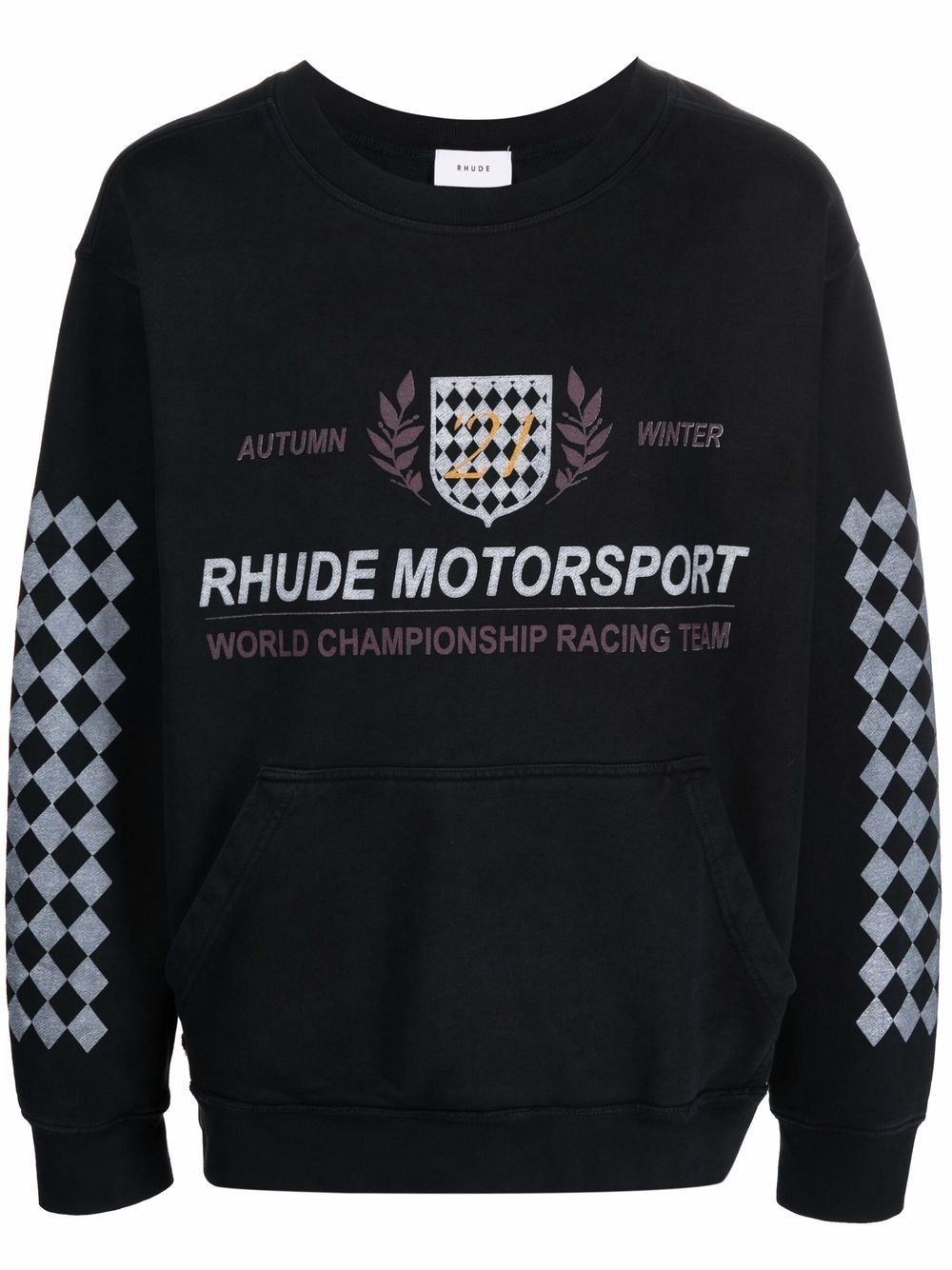 logo motosport sweatshirt - 1