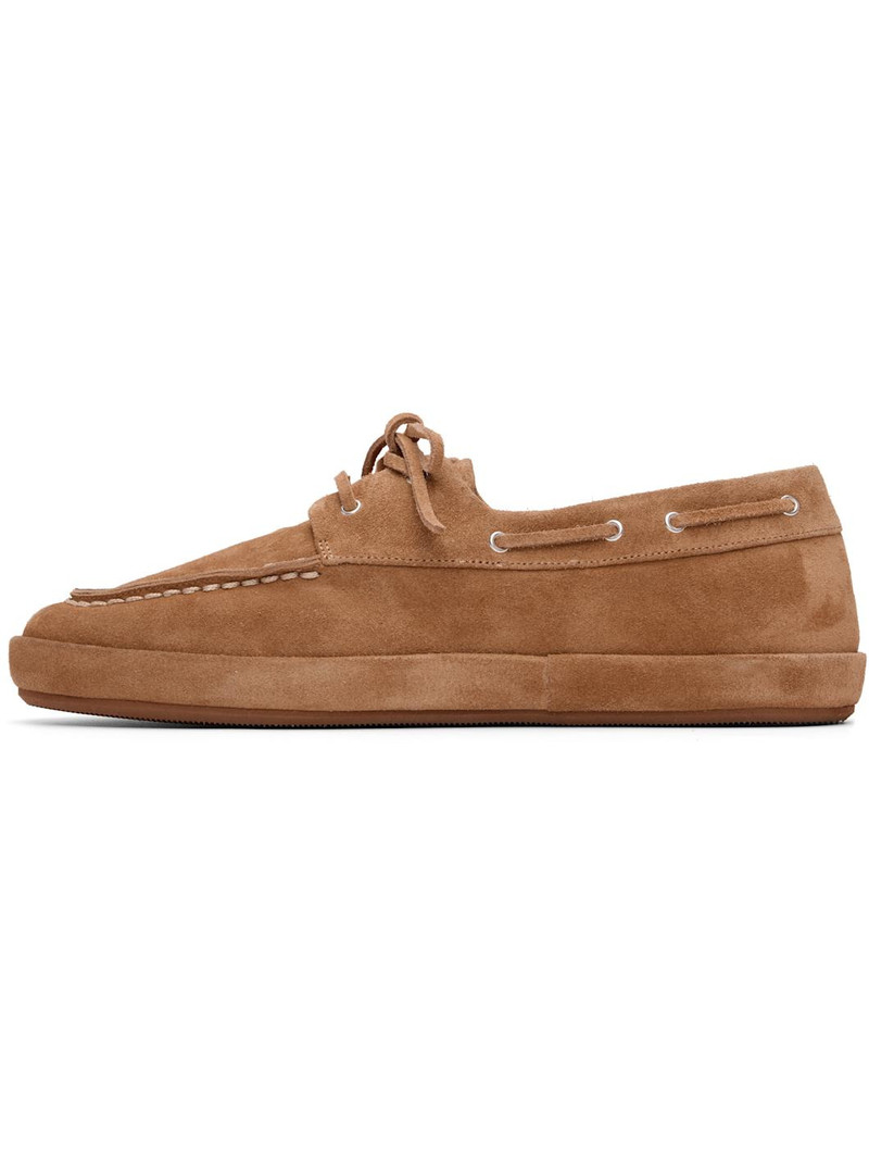 Marsèll Tan Scatopelle Boat Shoes outlook