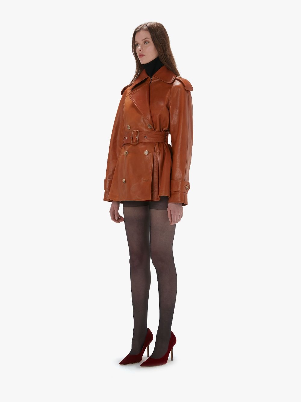 SHORT TRENCH JACKET - 4