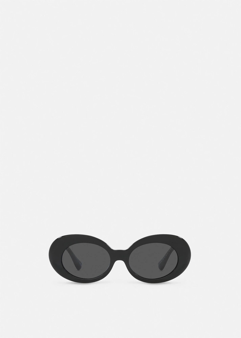 VERSACE Medusa Biggie Oval Sunglasses outlook