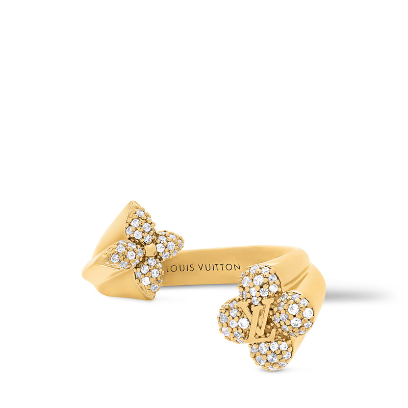 LV Flower Comet Ring 1