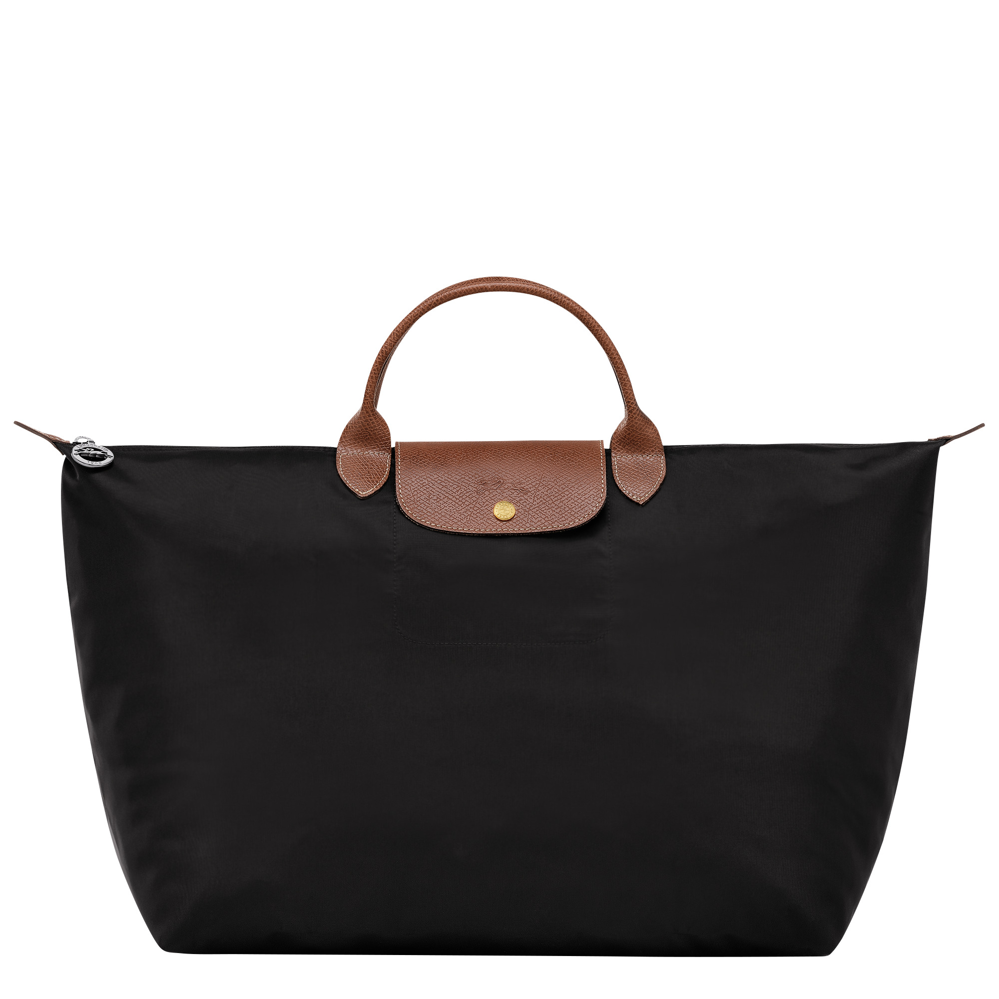 Le Pliage Original S Travel bag Black - Recycled canvas - 1