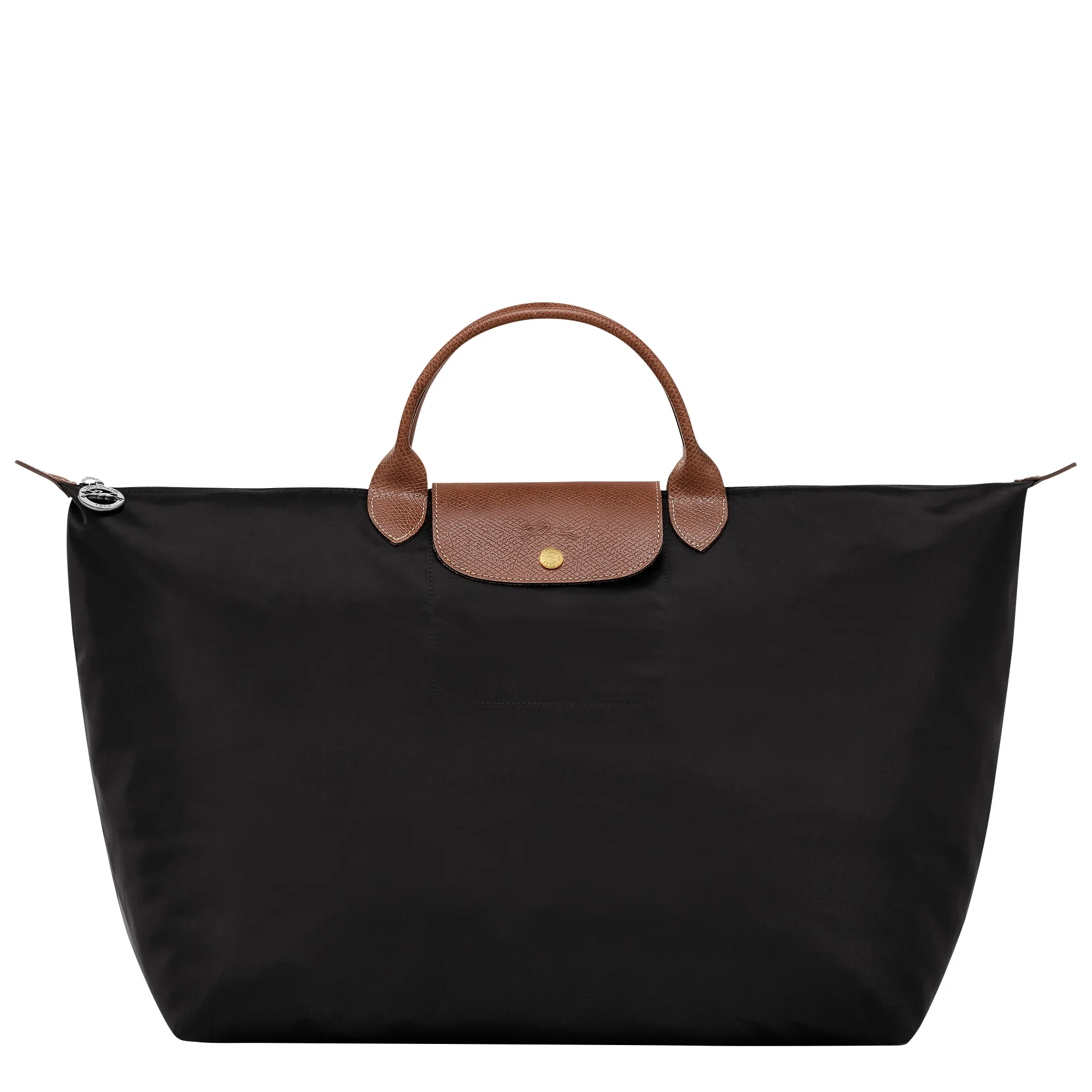 Le Pliage Original S Travel bag Black - Recycled canvas - 1