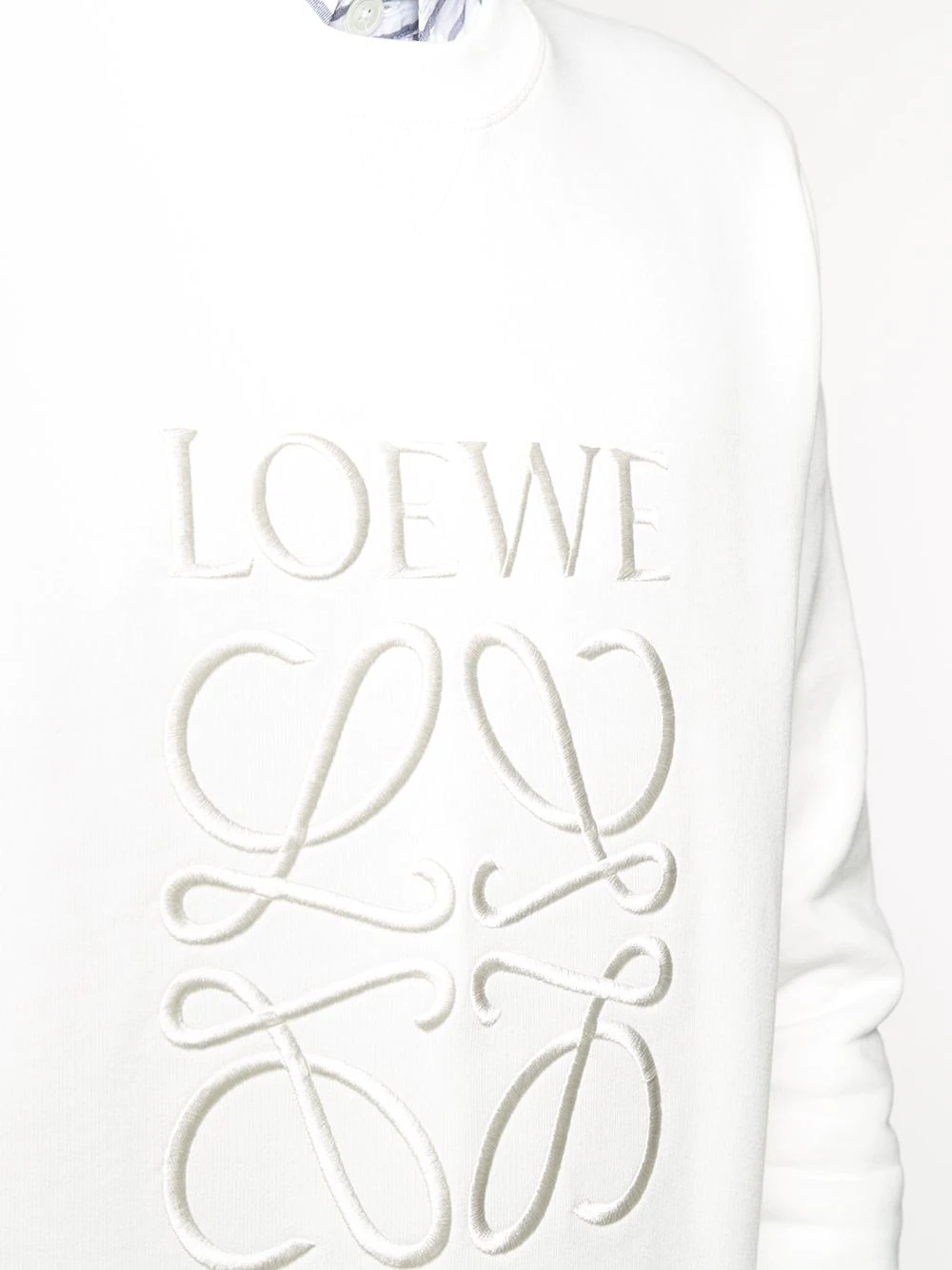 Anagram-embroidered sweatshirt - 5