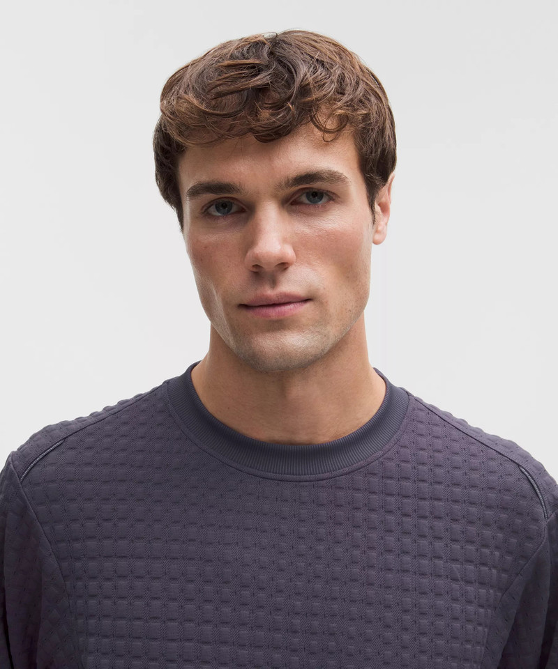 3D Waffle-Knit Jacquard Pullover 4