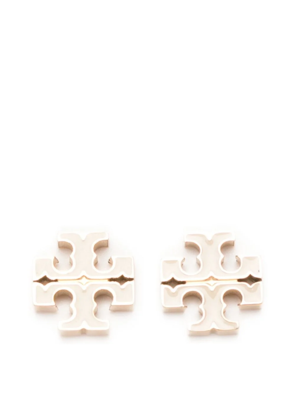 logo-embellishment earrings - 1