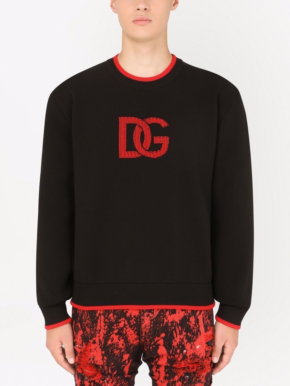 logo-print jumper - 3