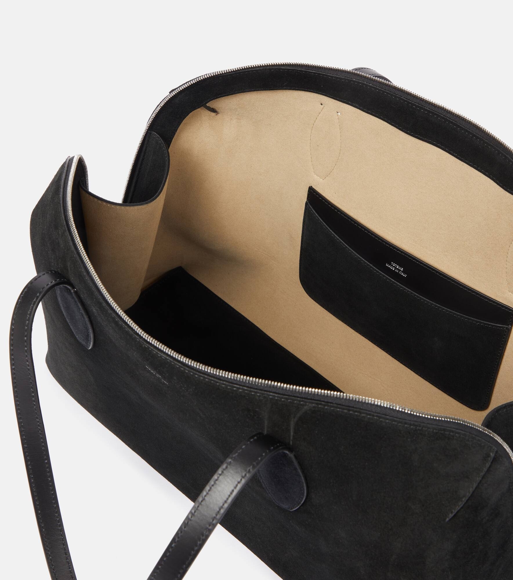 Suede tote bag - 3