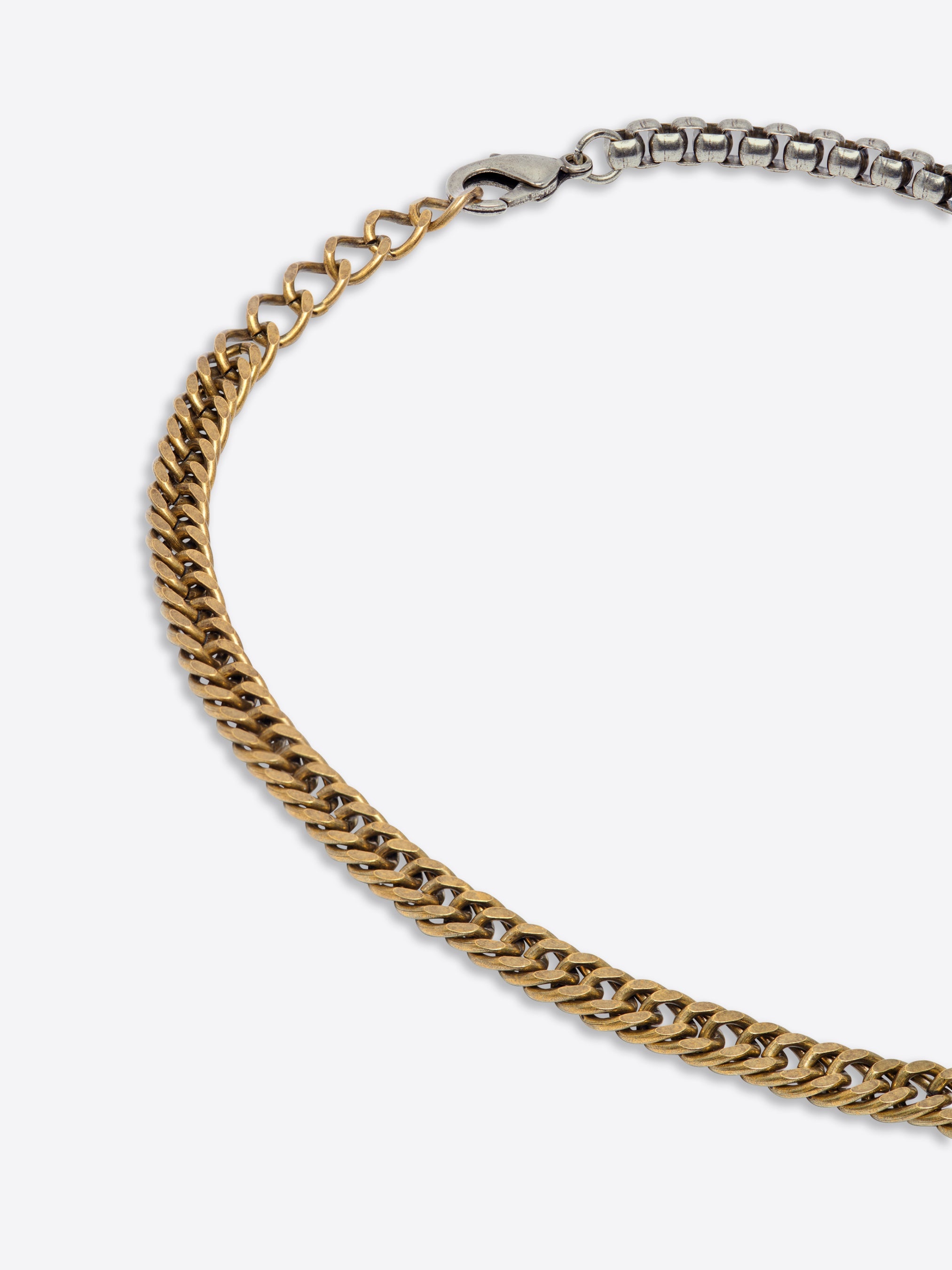 CONTRAST CHAIN NECKLACE - 3