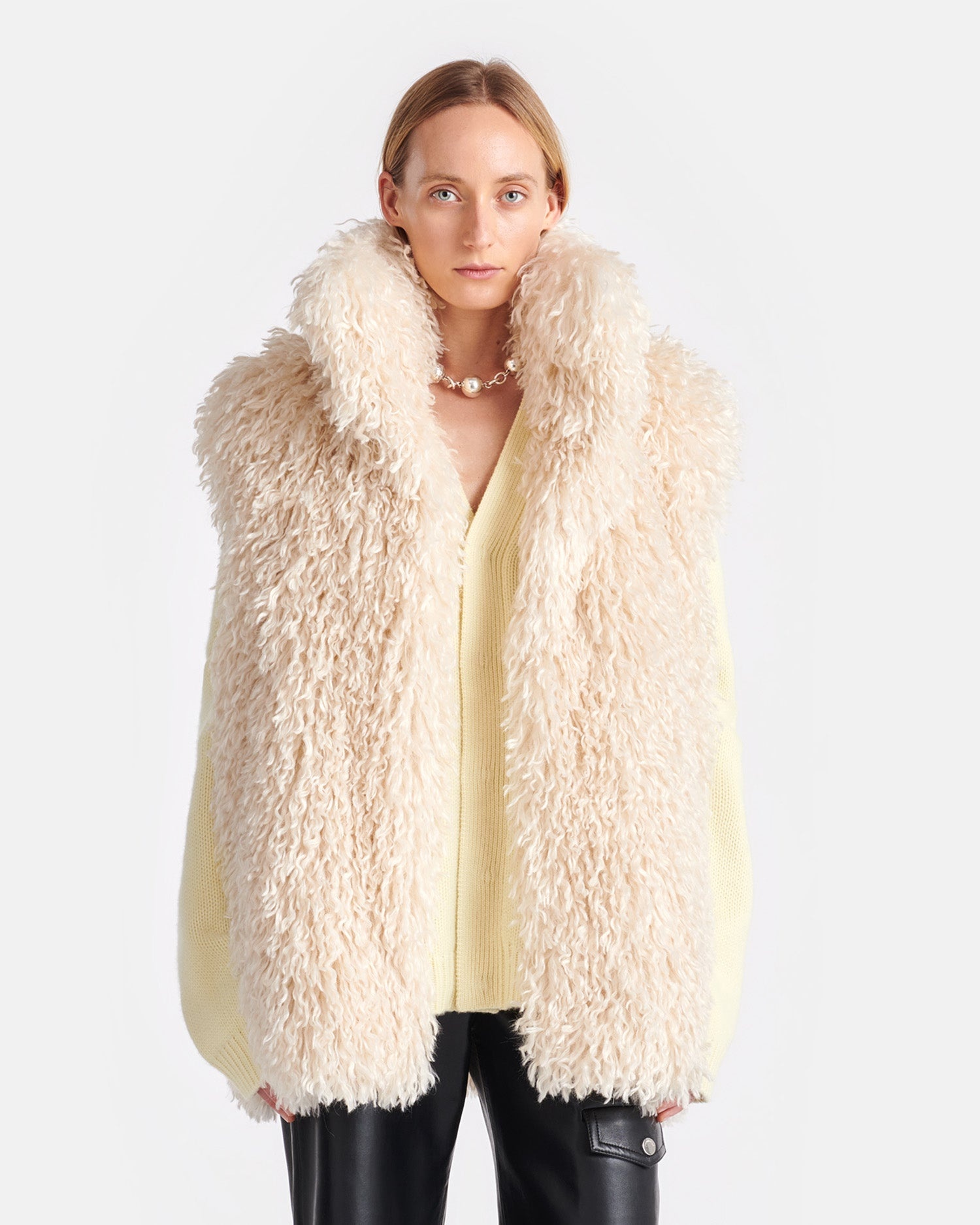 Faux Racka Fur Vest - 2