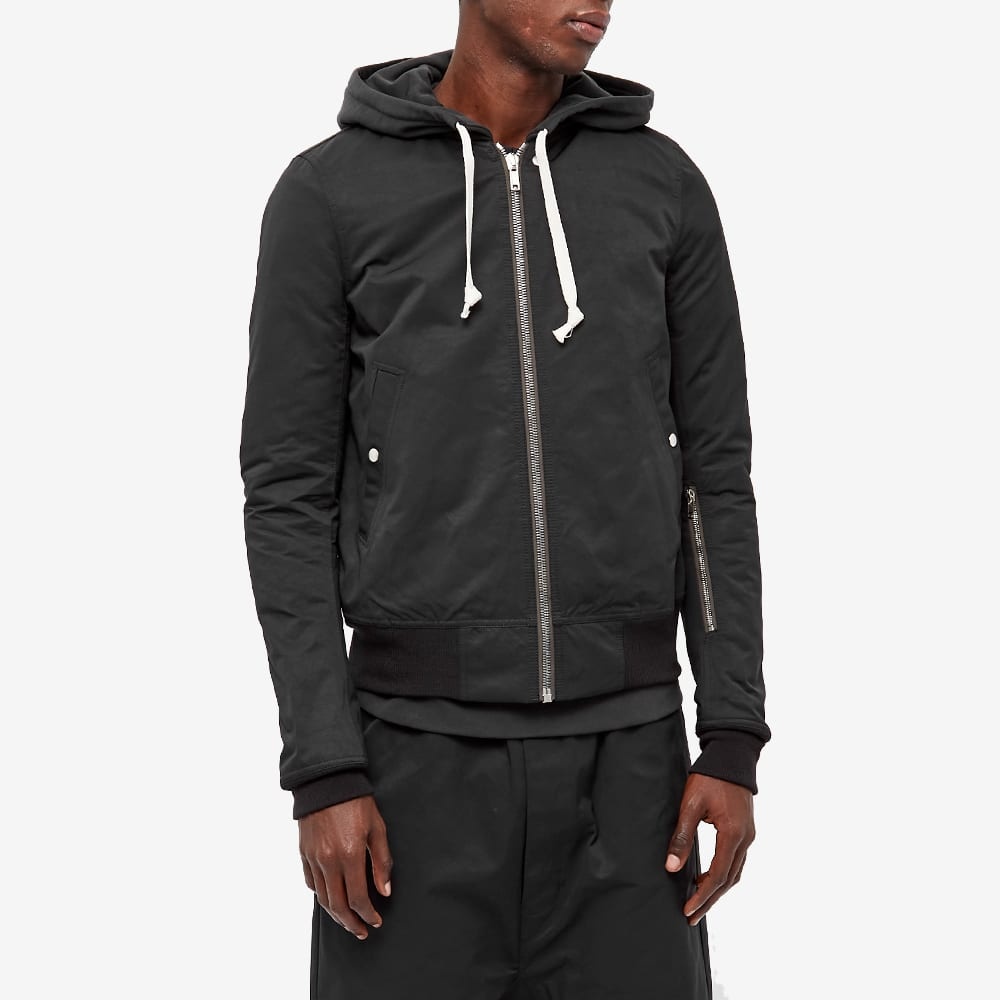 Rick Owens Cropped Flight Bomber Jacket - 6