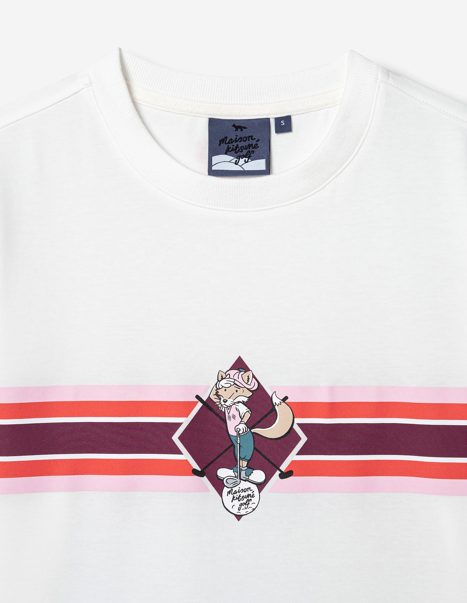 Women Swing Fox Stripe Print T-Shirt - 7