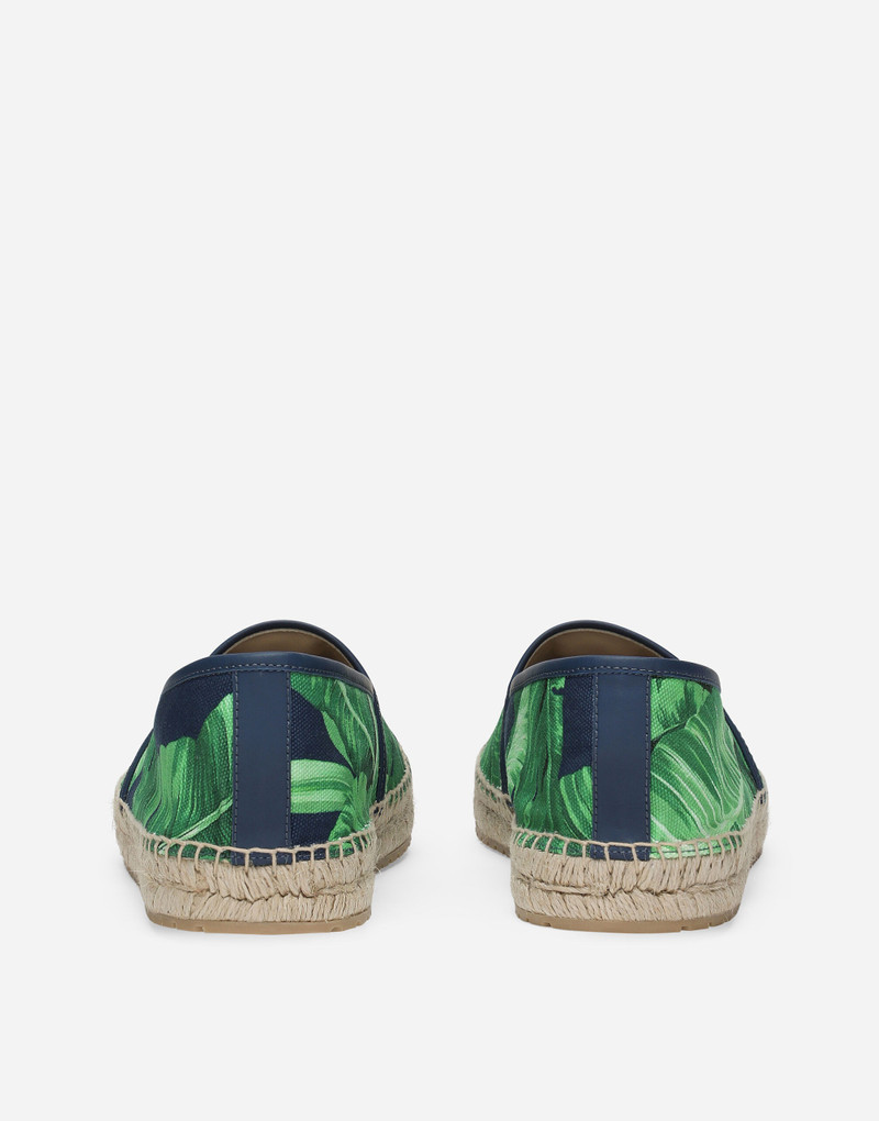 Dolce & Gabbana Printed canvas espadrilles outlook