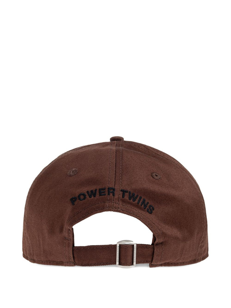 DSQUARED2 distressed logo-print baseball cap outlook