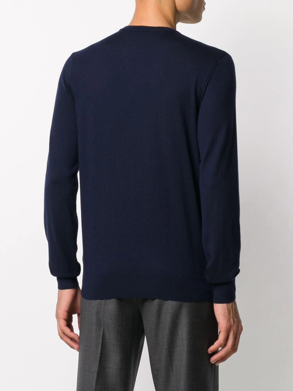 cashmere long-sleeve jumper - 4