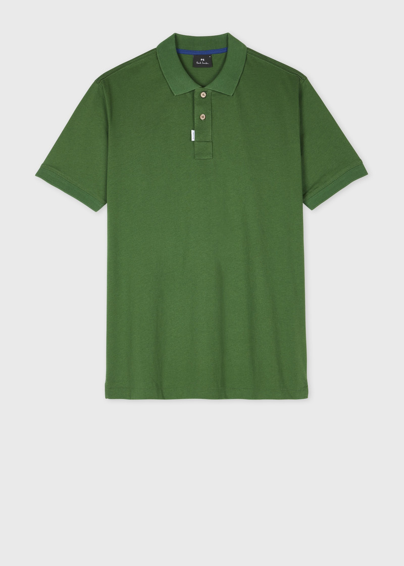 Forest Green Organic Cotton Polo Shirt 1