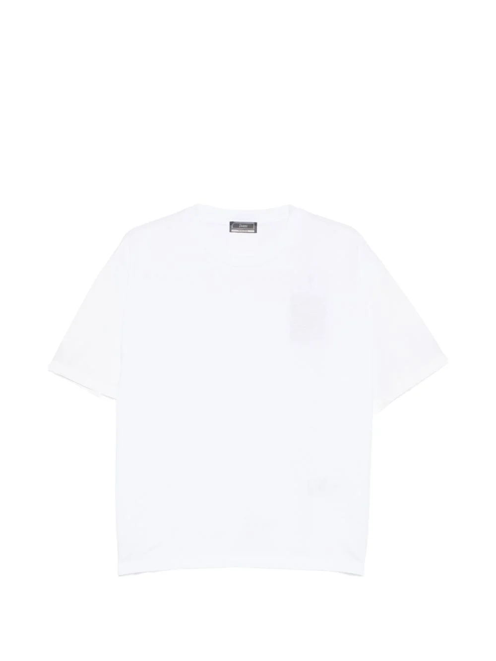 drawstring-hem T-shirt - 1