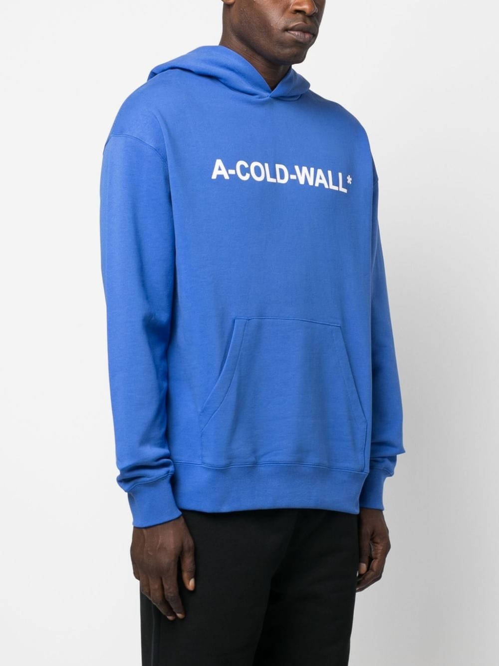 Essentials logo-print cotton hoodie - 3