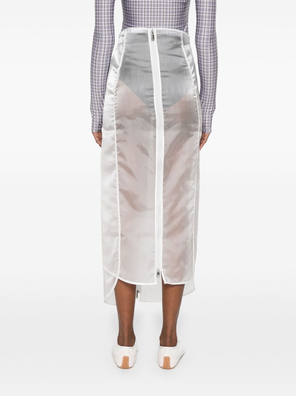 organza maxi skirt - 4