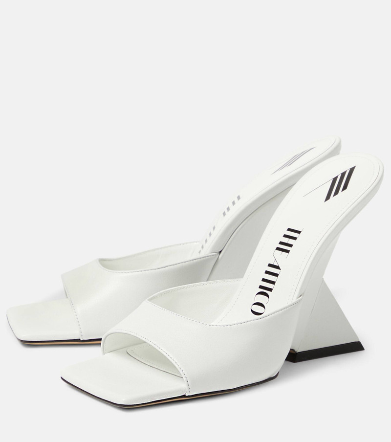 Cheope 105 leather mules 5