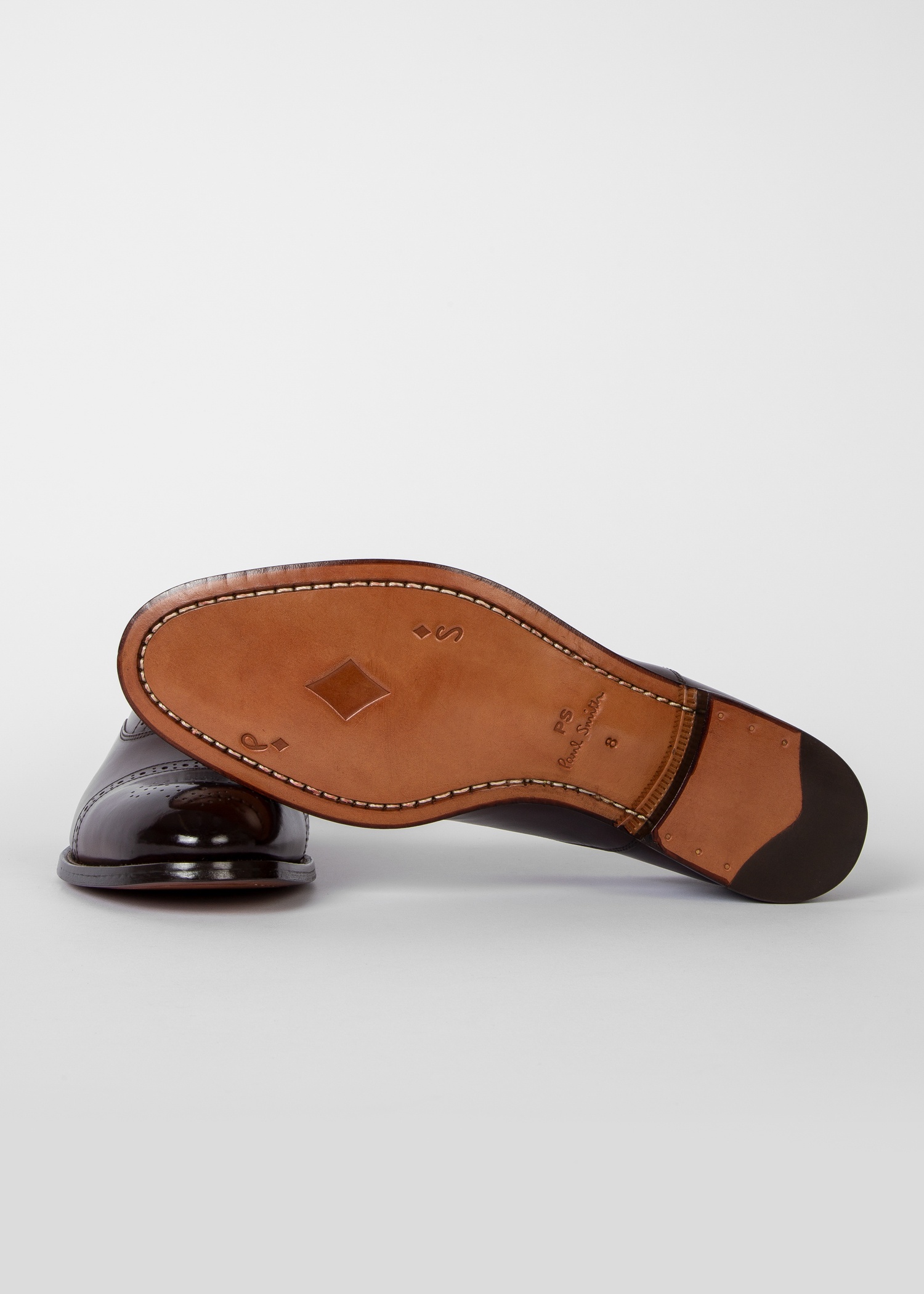 Dark Brown Leather 'Philip' Shoes - 2