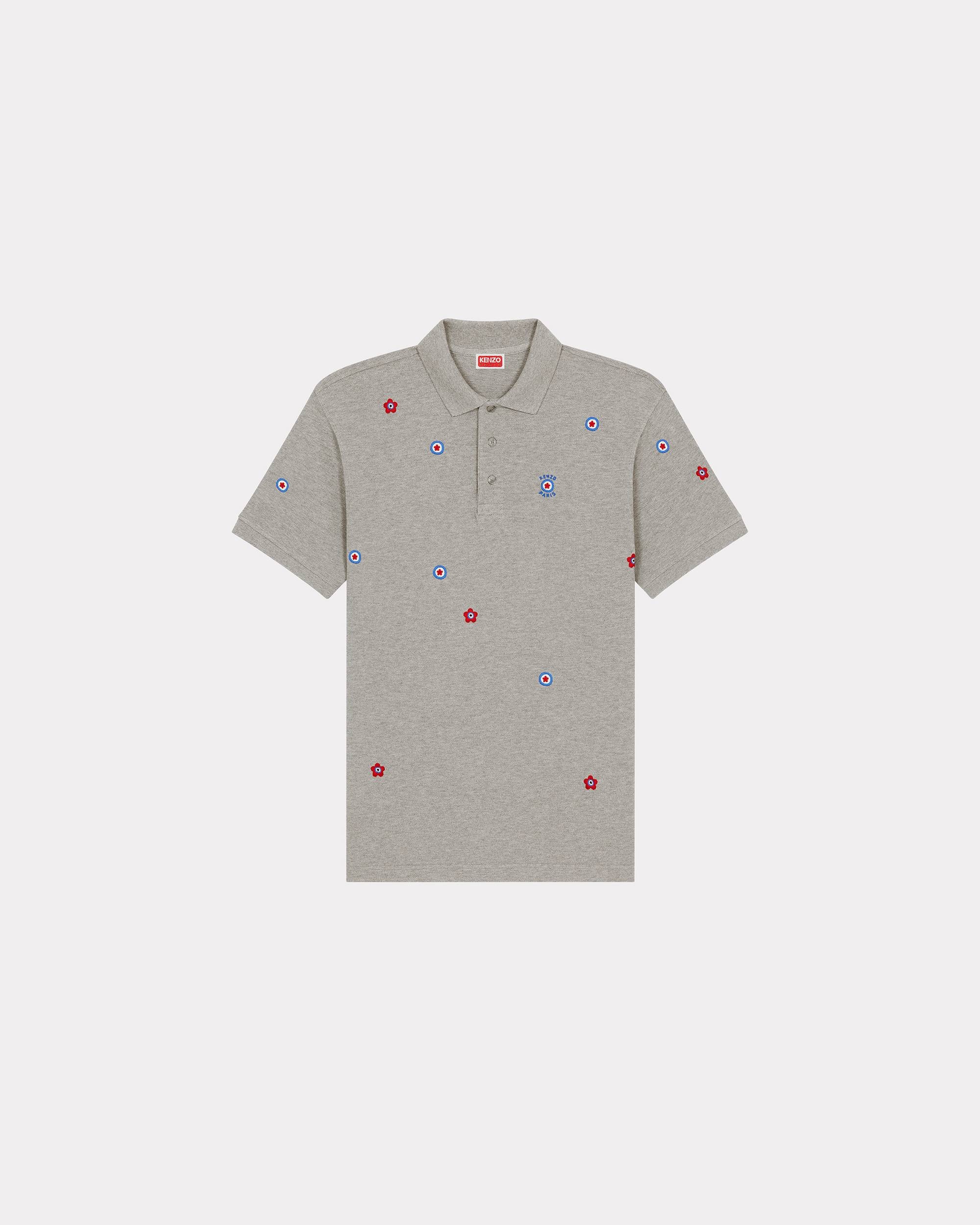 KENZO Target embroidered polo shirt - 1