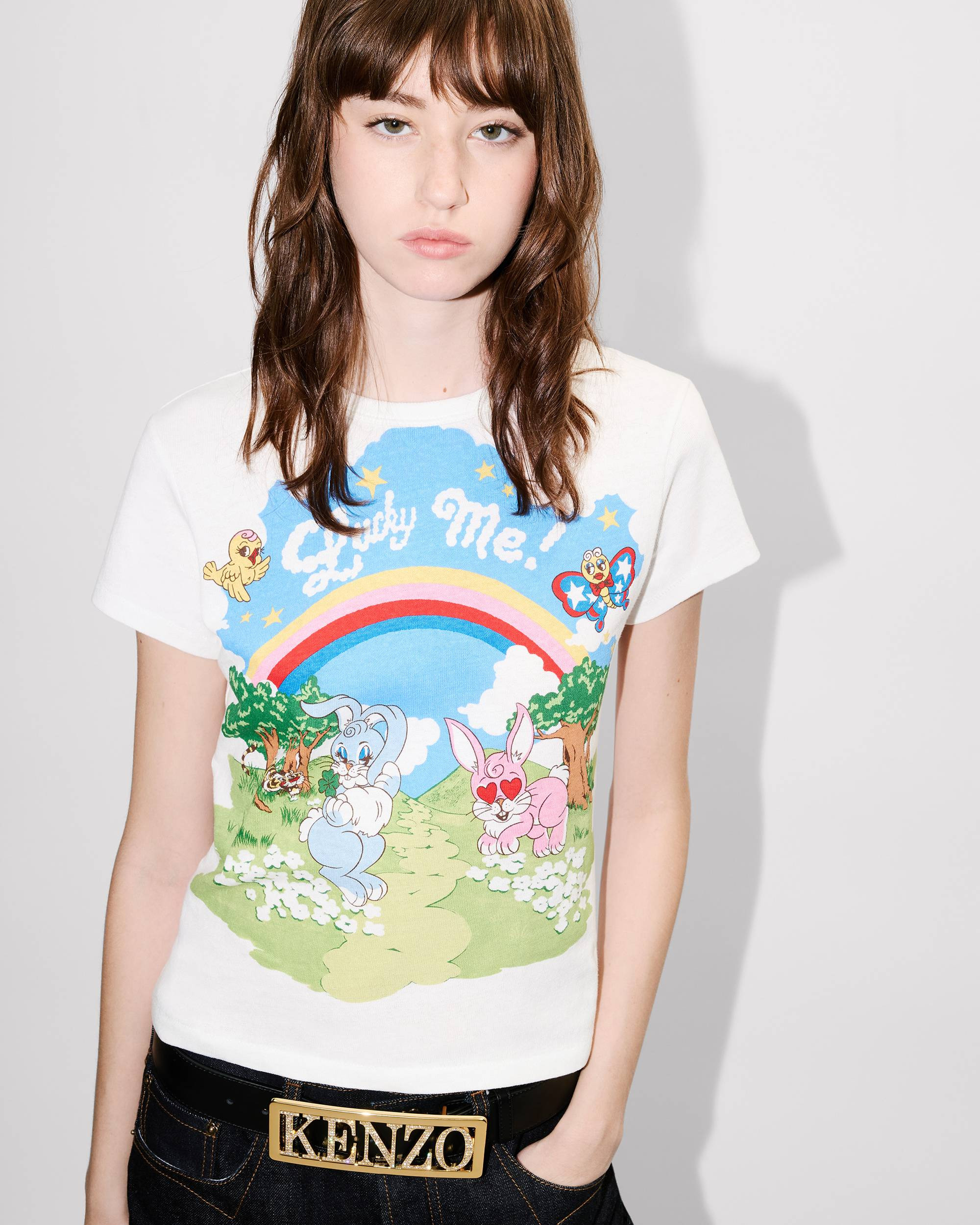 'KENZO Cartoon' T-shirt in cotton - 6