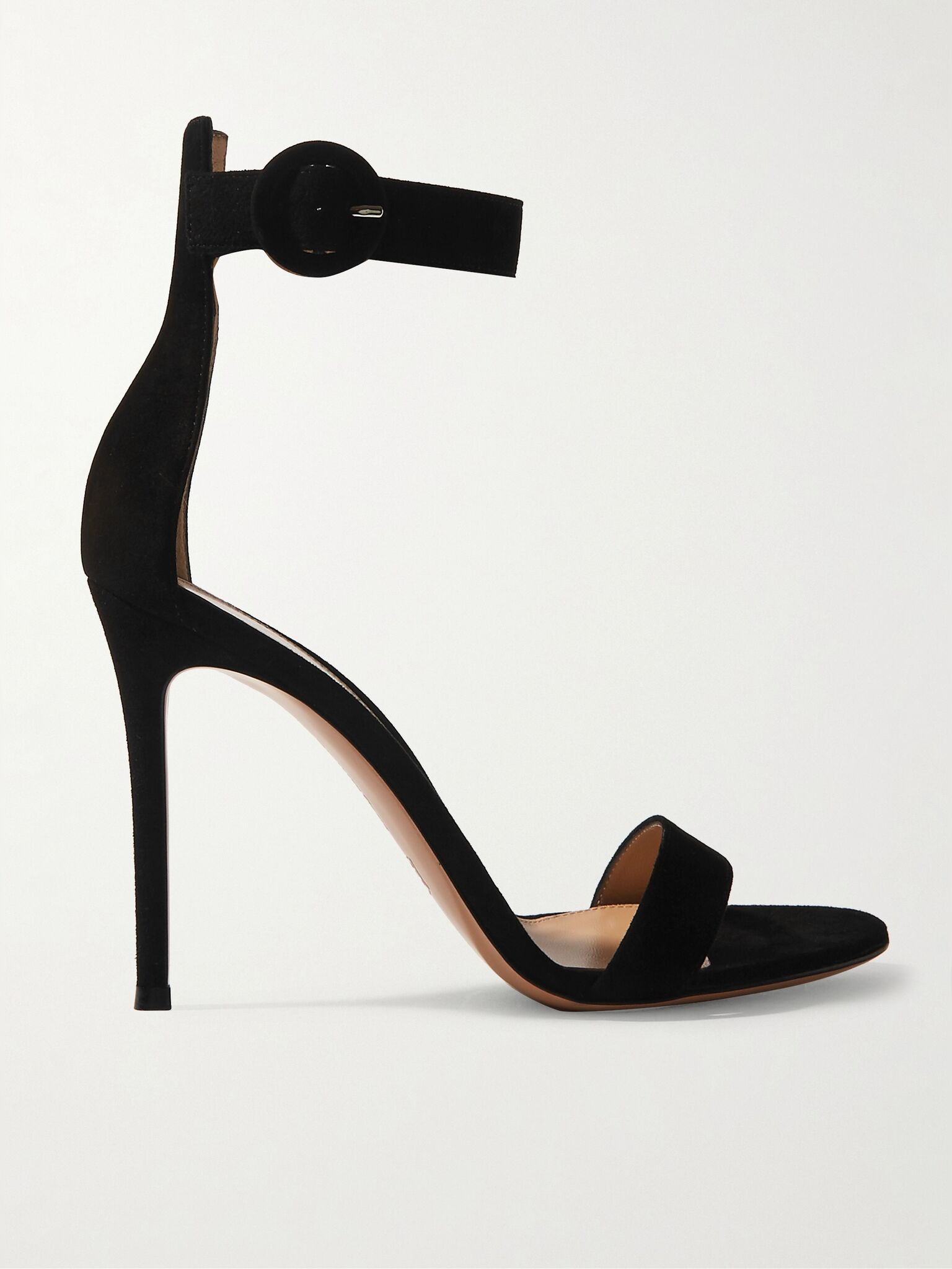 Portofino 105 suede sandals Black - 1