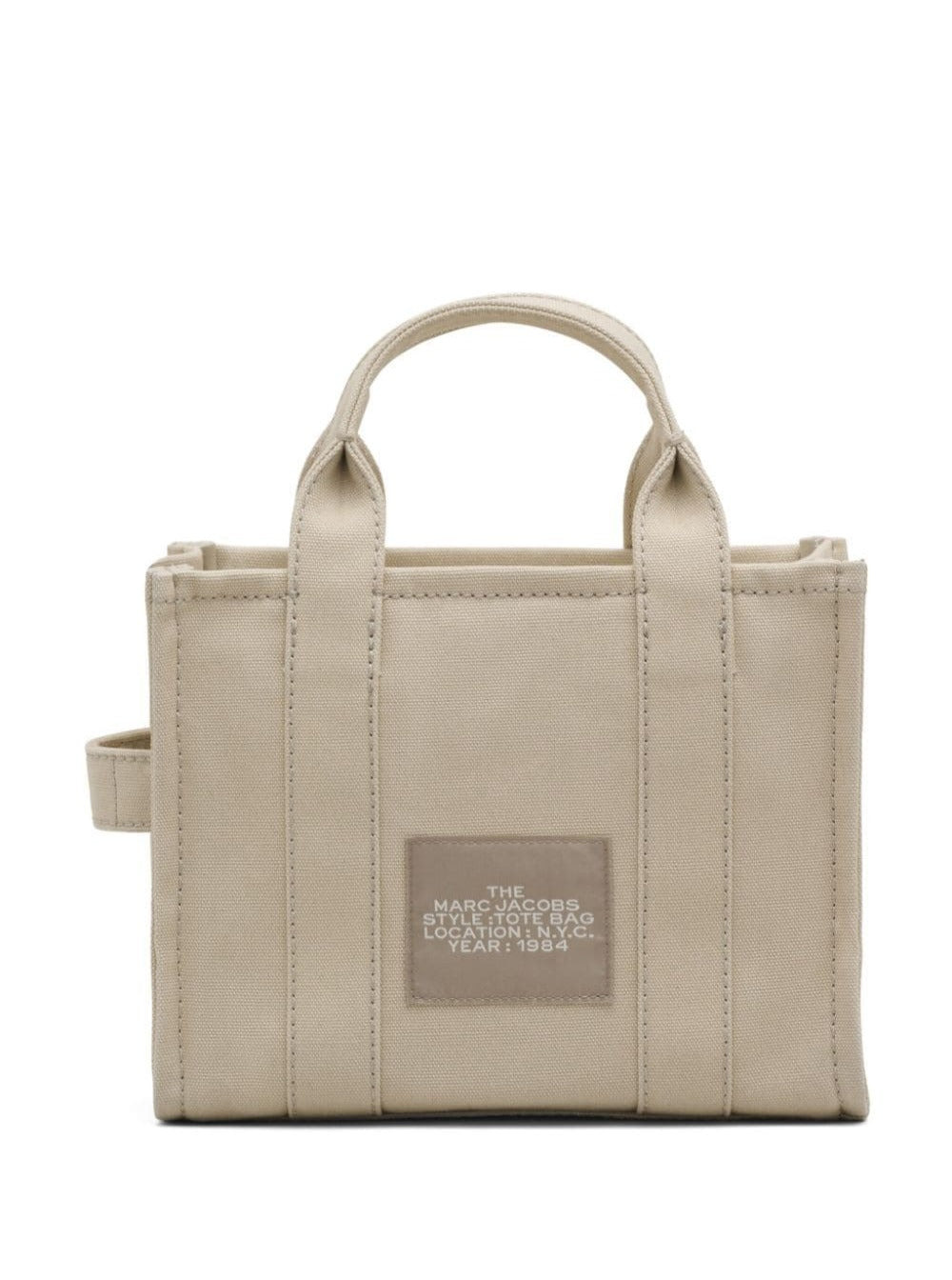 Marc Jacobs Women 'Traveler Handbag' Mini Beige Tote Bag With Logo In Fabric Woman - 2