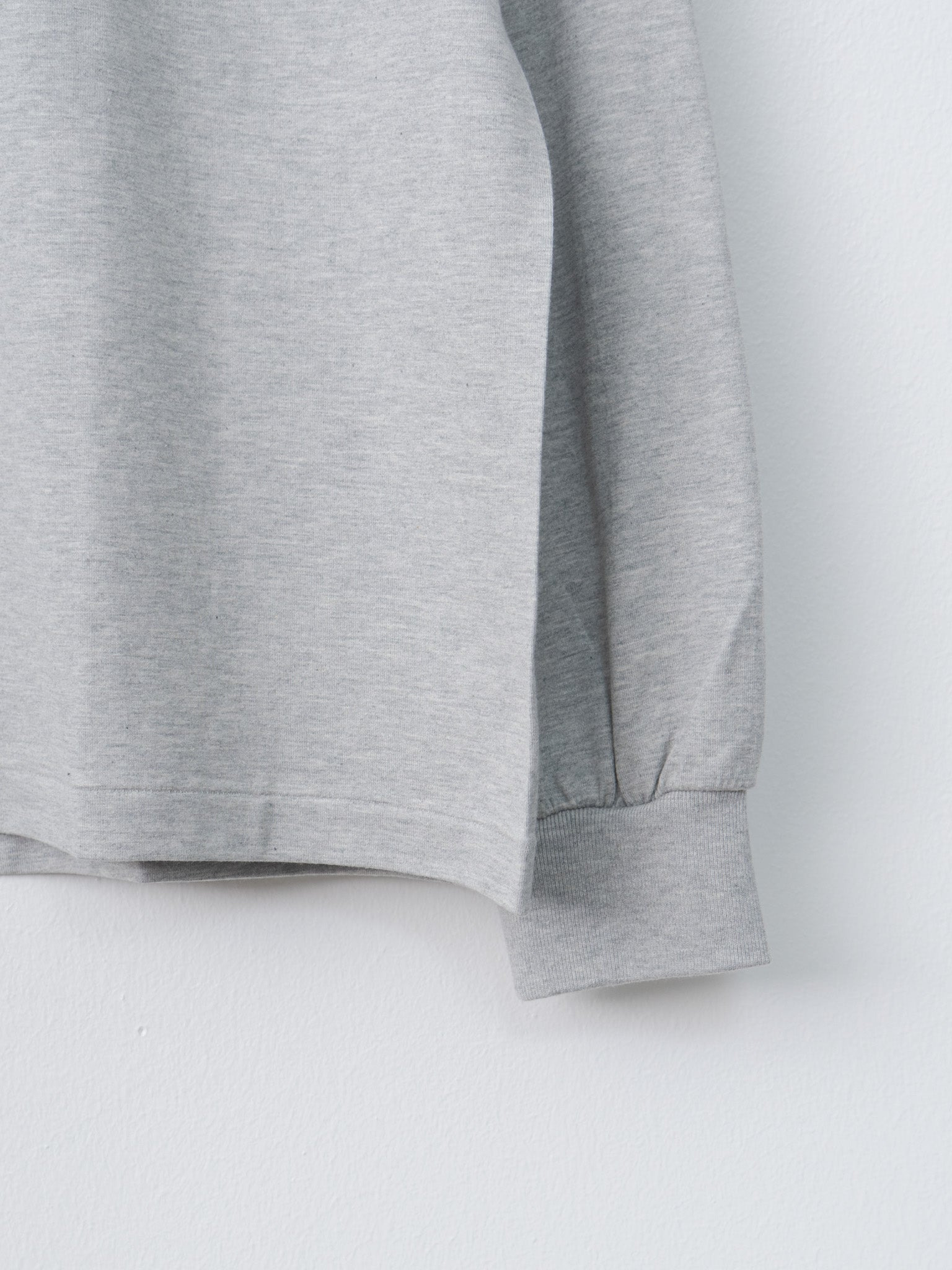 Suvin Supima Tube L/S Tee Light - Feather Gray - 6